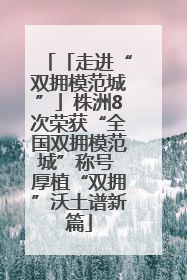 「走进“双拥模范城”」株洲8次荣获“全国双拥模范城”称号 厚植“双拥”沃土谱新篇