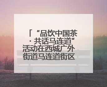 “品饮中国茶・共话马连道”活动在西城广外街道马连道街区举办