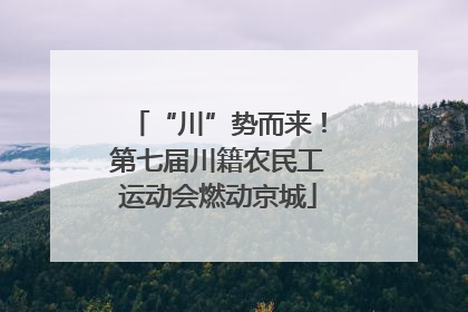 “川”势而来！第七届川籍农民工运动会燃动京城