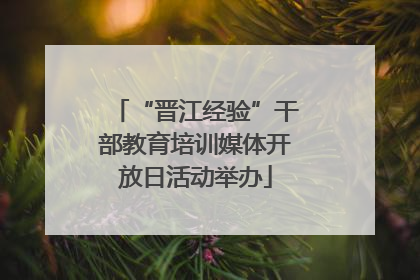 “晋江经验”干部教育培训媒体开放日活动举办