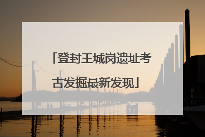 登封王城岗遗址考古发掘最新发现