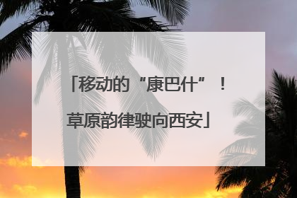 移动的“康巴什”！草原韵律驶向西安