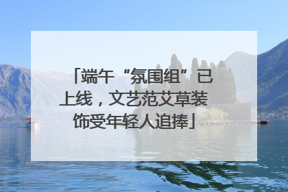 端午“氛围组”已上线，文艺范艾草装饰受年轻人追捧