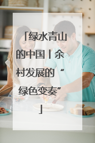绿水青山的中国丨余村发展的“绿色变奏”