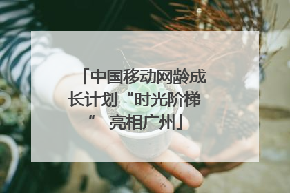 中国移动网龄成长计划“时光阶梯” 亮相广州