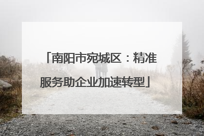 南阳市宛城区：精准服务助企业加速转型