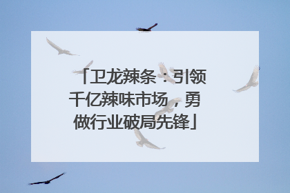 卫龙辣条：引领千亿辣味市场，勇做行业破局先锋