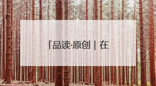 品读·原创｜在这里，永远想不出会遇到什么动物
