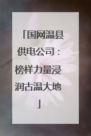 国网温县供电公司：榜样力量浸润古温大地