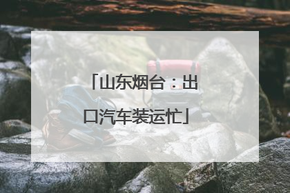 山东烟台：出口汽车装运忙
