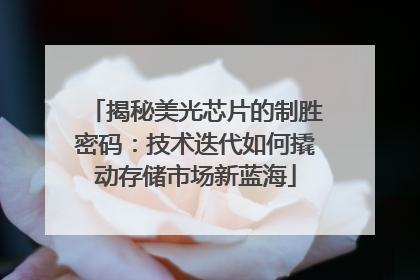 揭秘美光芯片的制胜密码：技术迭代如何撬动存储市场新蓝海