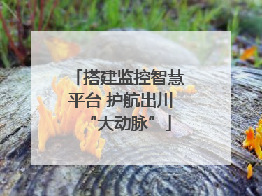 搭建监控智慧平台 护航出川“大动脉”