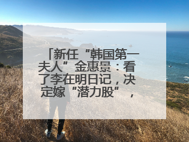 新任“韩国第一夫人”金惠景：看了李在明日记，决定嫁“潜力股”，曾是钢琴老师，一开始并不支持丈夫从政