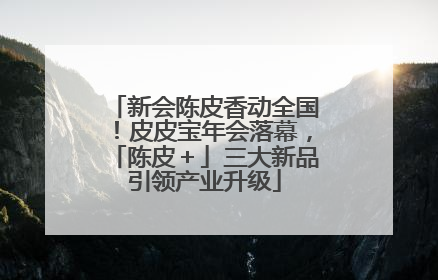 新会陈皮香动全国！皮皮宝年会落幕，「陈皮＋」三大新品引领产业升级