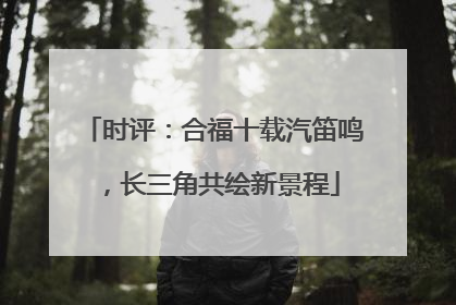 时评：合福十载汽笛鸣，长三角共绘新景程