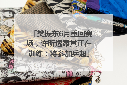 樊振东6月重回赛场，许昕透露其正在训练：将参加乒超