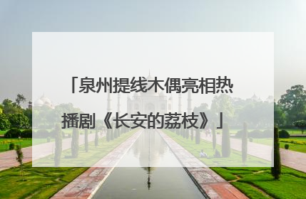 泉州提线木偶亮相热播剧《长安的荔枝》