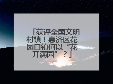 获评全国文明村镇！惠济区花园口镇何以“花开满园”？