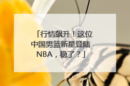 行情飙升！这位中国男篮新星登陆NBA，稳了？