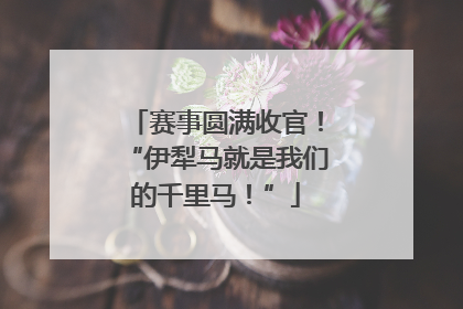 赛事圆满收官！“伊犁马就是我们的千里马！”