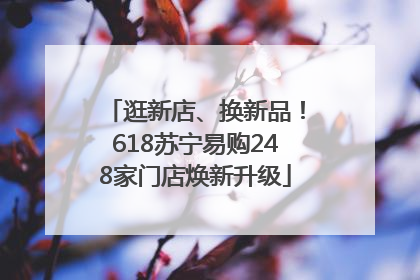 逛新店、换新品！618苏宁易购248家门店焕新升级