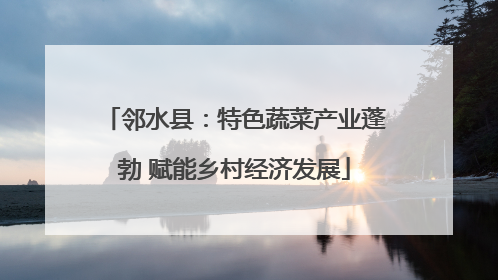 邻水县：特色蔬菜产业蓬勃 赋能乡村经济发展