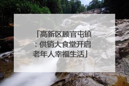 高新区顾官屯镇：供销大食堂开启老年人幸福生活